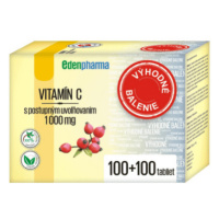 EDENPHARMA Vitamín C 1000 mg výhodné balenie 200 tabliet