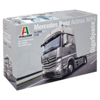 Italeri Model Kit truck Mercedes Benz Actros MP4 Gigaspace 1:24