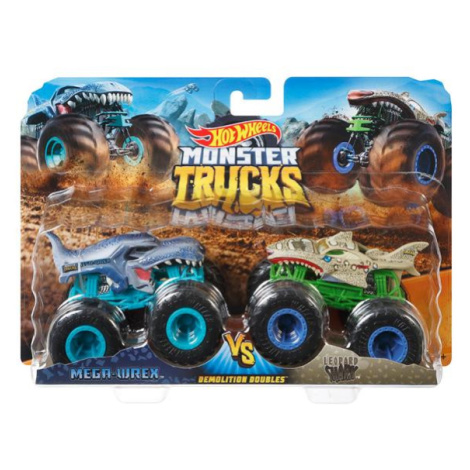 Mattel Hot Wheels Monster trucks demolačné duo asst