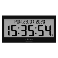 Digitálne hodiny s češtinou LAVVU Modig riadené rádiovým signálom LCX0011 37cm