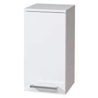 MEREO - Bino kúpeľňová skrinka horná 63 cm, ľavá, biela CN665