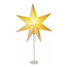 LED hviezda papierová so stojanom, 45 cm, vnút. (EMOS)