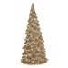 Vianočný LED stromček Douglas zlatá, 6,5 x 12 cm