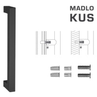 FT - MADLO kód 802K 25x25 mm SP ks CIM - čierna matná (FNO) 200 mm 225 mm