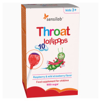 Throat lollipops - lízanky proti bolesti hrdla