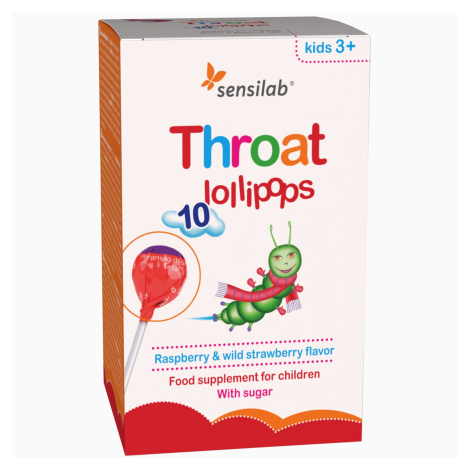 Throat lollipops - lízanky proti bolesti hrdla