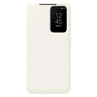 Púzdro Samsung Galaxy S23 cream Smart View Wallet Case (EF-ZS911CUEGWW)