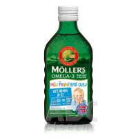 MOLLER´S Omega 3 Môj prvý RYBÍ OLEJ