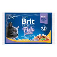 Kapsička Brit Premium Cat Family Plate v omáčke Multi 400g (4x100g)