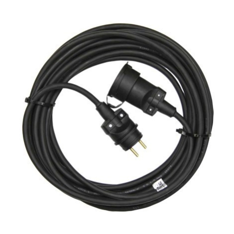 Venkovní prodlužovací kabel s 1 zásuvkou LUMO 25 m černý EMOS