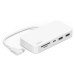 Belkin Connect USB-C 6v1 Multiport Hub s držiakom biely