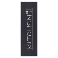 Běhoun Cook & Clean 105725 Black White - 50x150 cm Hanse Home Collection koberce