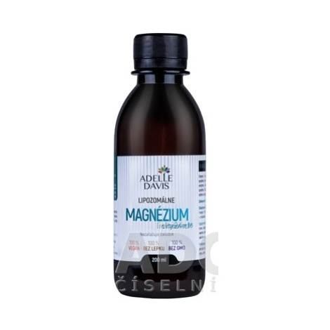 Adelle Davis Lipozomálne MAGNÉZIUM s vitamínom B6 200ml