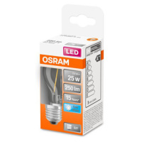 OSRAM Classic P LED žiarovka E27 2,5W 4.000K číra