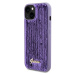 Guess Sequin Script Logo Zadný Kryt pre iPhone 13 Purple