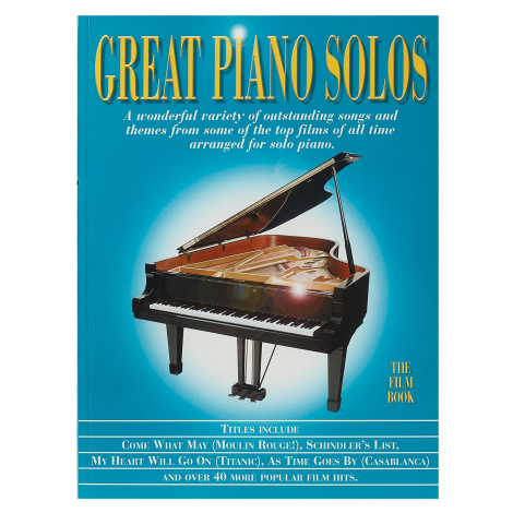 MS Great Piano Solos - The Film Book