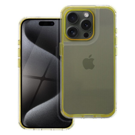 MATRIX CLEAR Case Apple iPhone 16 Plus yellow