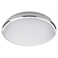 SILVER stropné LED svietidlo pr.28cm, 10W, 230V, studená biela, chróm AU463