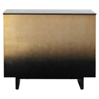 Prezioso barová skrinka čierna 120x105 cm