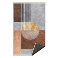 Sivo-hnedý koberec behúň 80x200 cm - Mila Home