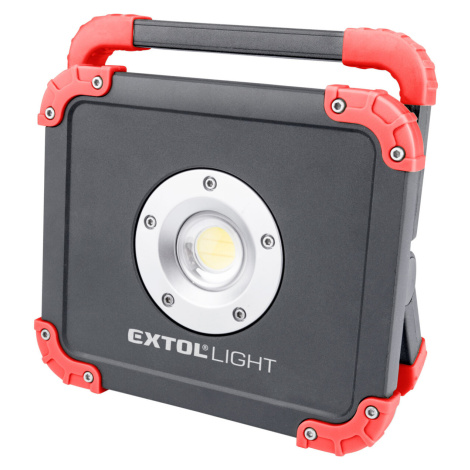 Extol Light 43134 LED reflektor, USB nabíjanie s powerbankou, 20W, 2000lm, Li-ion, IP54 - farba: