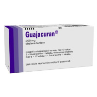 GUAJACURAN 200 mg obalené tablety 50 ks