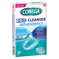 COREGA Pro Cleanser Orthodontics tablety na čistenie ortodontických pomôcok 30 tabliet