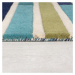 Zelený vlnený koberec behúň 230x60 cm Piano - Flair Rugs