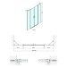 POLYSAN - ZOOM LINE sprchové dvere 1600, číre sklo ZL1416