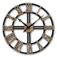 Nástenné hodiny Wood Loft z221-1d-1-x, 80 cm