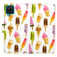Flipové puzdro iSaprio - Ice Cream Pattern - Samsung Galaxy A12