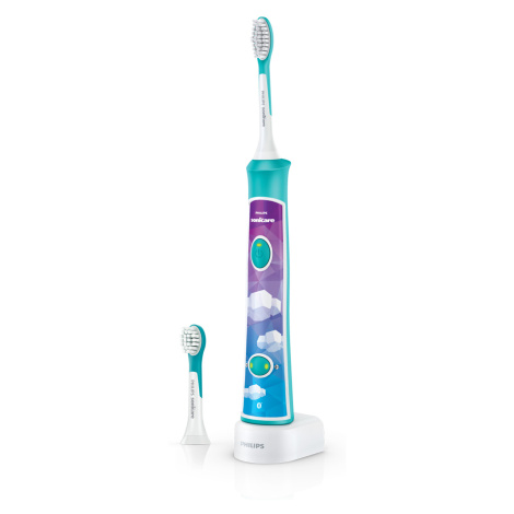 Sonická zubná kefka pre deti s aplikacií Philips Sonicare for Kids Blue HX6322/04