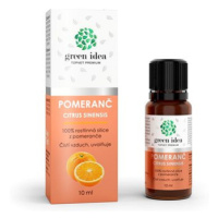 GREEN-IDEA Pomaranč – 100 % silica 10 ml