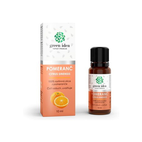 GREEN-IDEA Pomaranč – 100 % silica 10 ml