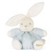 Kaloo Plyšový zajac modrý Perle 18 cm