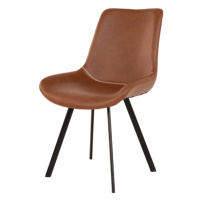 Sconto Jedálenská stolička MIMPHAS 2 hnedá/čierna
