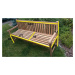 TEXIM ROMA - záhradná teaková lavica 180 cm