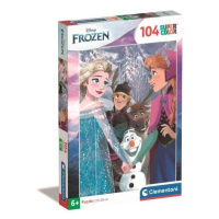 Clementoni Puzzle 104 dielikov Frozen. Frozen 25742