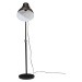 vidaXL Podlahová lampa 25 W čierna 30x30x90-150 cm E27