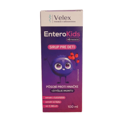 VELEX Enterokids sirup pre deti 6m+ 100 ml