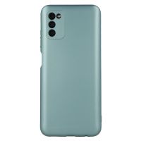 Silikónové puzdro na Samsung Galaxy S22 Ultra 5G Metallic zelené