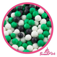 SweetArt Sugar Pearls Football mix 7 mm (80 g) - dortis - dortis