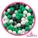 SweetArt Sugar Pearls Football mix 7 mm (80 g) - dortis - dortis