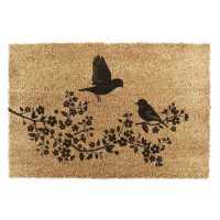 Rohožka z kokosového vlákna 40x60 cm Birds On a Tree – Artsy Doormats