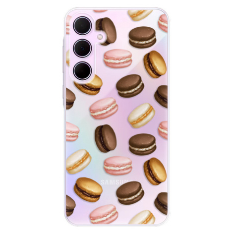 Odolné silikónové puzdro iSaprio - Macaron Pattern - Samsung Galaxy A55 5G