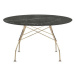 Kartell - Stôl Glossy Marble - Ø 118 cm