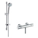 Sprchová batéria Hansgrohe Croma 100 so sprchovacím setom 150 mm chróm 27034000