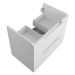 Bruckner - NEON umývadlová skrinka 56,5x45x35 cm, biela 500.113.0