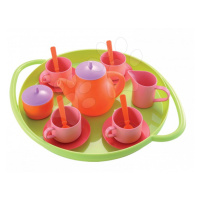 Écoiffier detská čajová sada Bubble Cook 975 ružovo-oranžovo-zelená