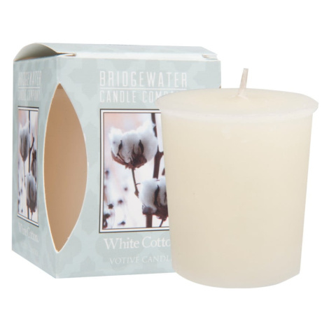 Vonná  sviečka doba horenia 15 h White Cotton – Bridgewater Candle Company